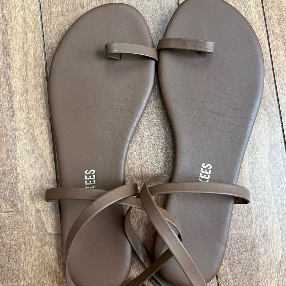TKEES Women's Brown Sandals